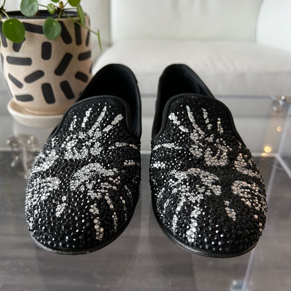 GIUSEPPE ZANOTTI DESIGN | EMBELLISHED CRYSTAL LOAFERS - Picture 4 of 11
